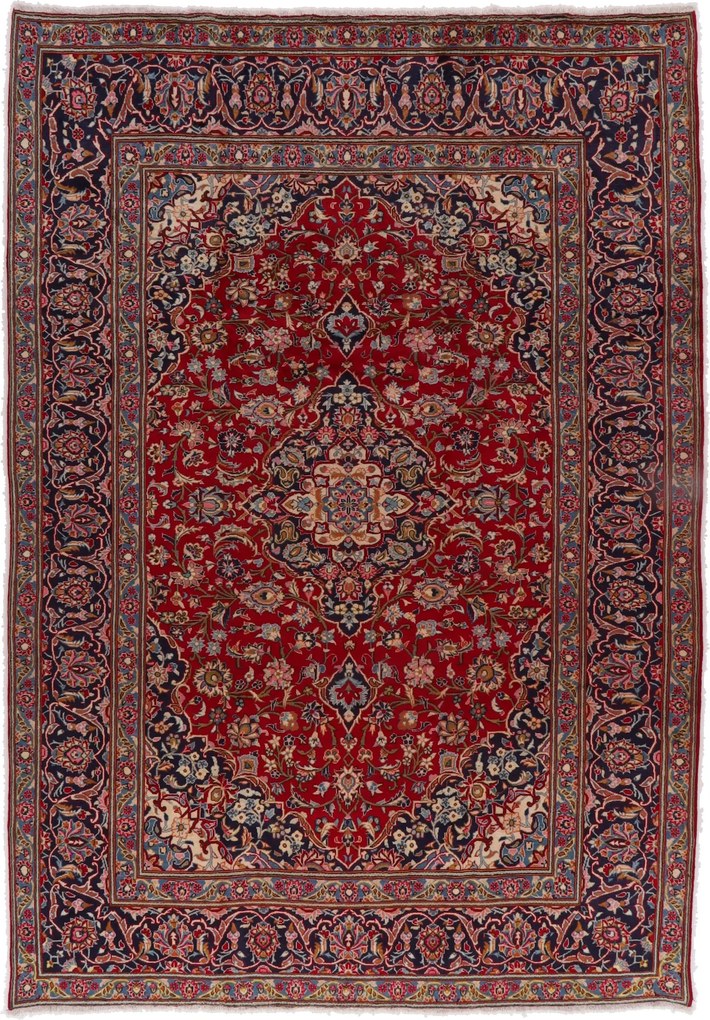 Kashan Tappeto persiano 240x350 (Iran) Annodato A Mano