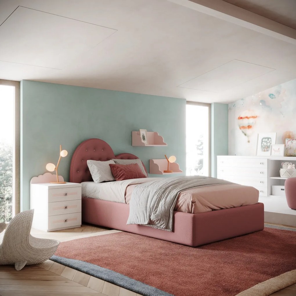 Letto singolo Swarovski linea Colorfull vari colori