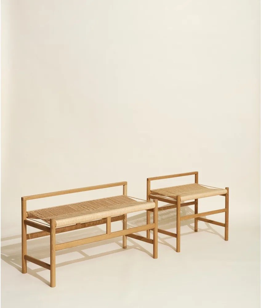 Panca marrone chiaro Heritage - Hübsch