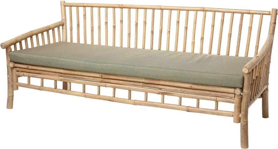 Divano da giardino in bambù di colore beige-naturale Sole - Bloomingville