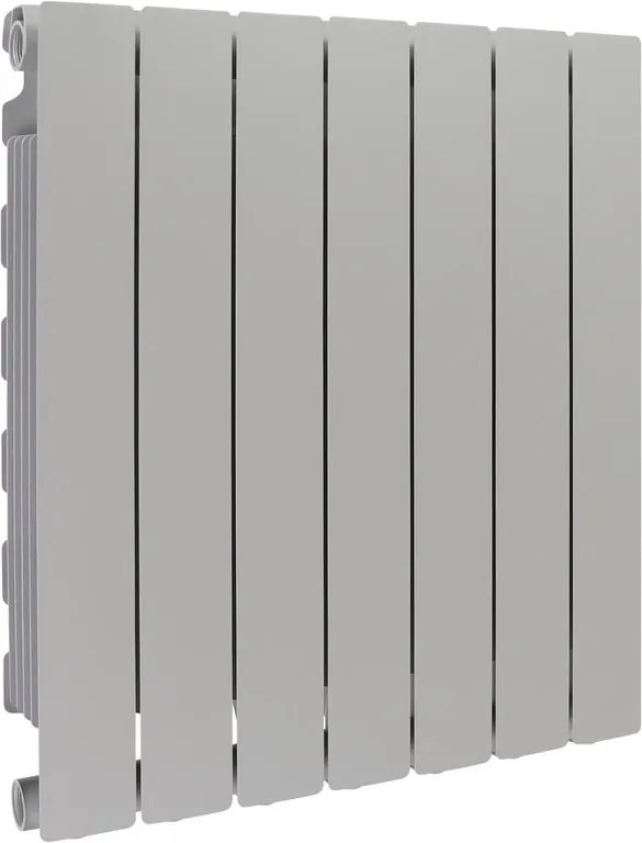 Termosifone in alluminio 7 elementi interasse 600 mm PRODIGE MODERN silver