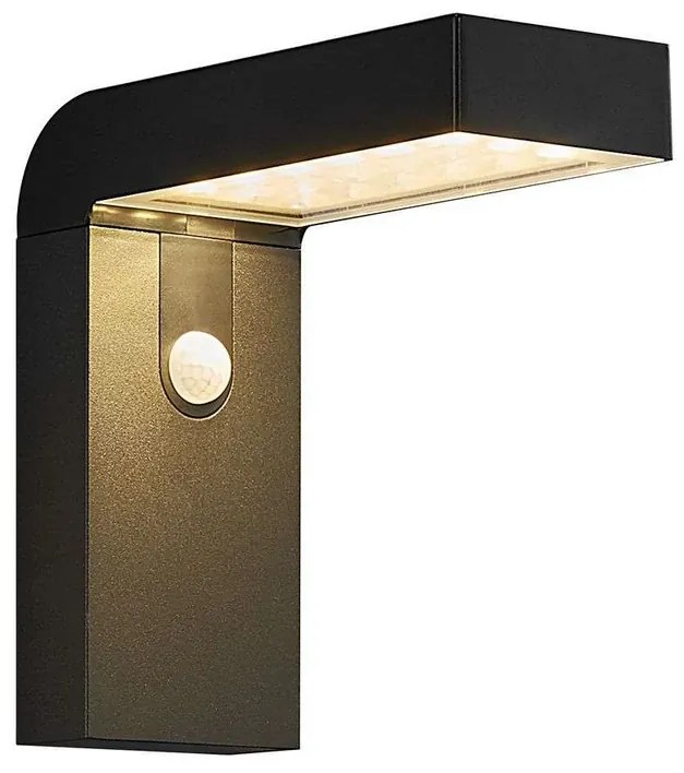 Alya LED Solcelle Applique da Parete Black - Nordlux