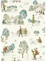 Sanderson Tapete 101 Dalmatians - Breeze Blue
