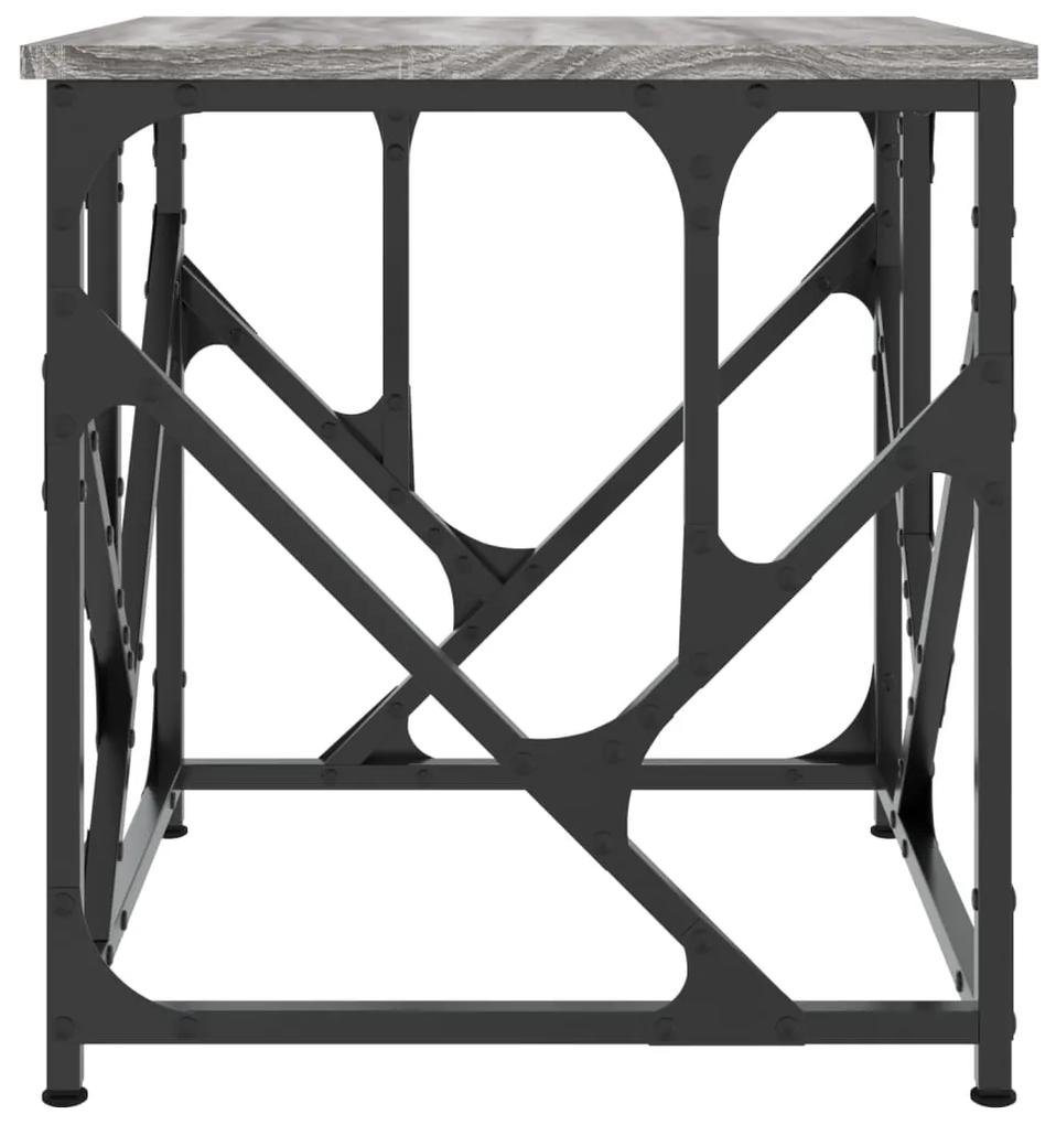Tavolino Salotto Grigio Sonoma 45x45x47,5 cm Legno Multistrato