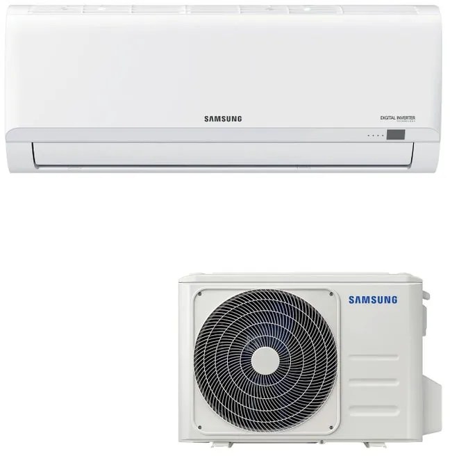 Condizionatore a muro monosplit SAMSUNG Malibù 12000 BTU 12K classe raffreddamento A++, classe di riscaldamento A, bianco