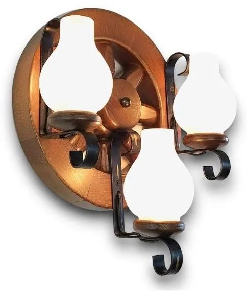 Brilagi - Applique ROATA APLICA 3xE14/40W/230V faggio/noce