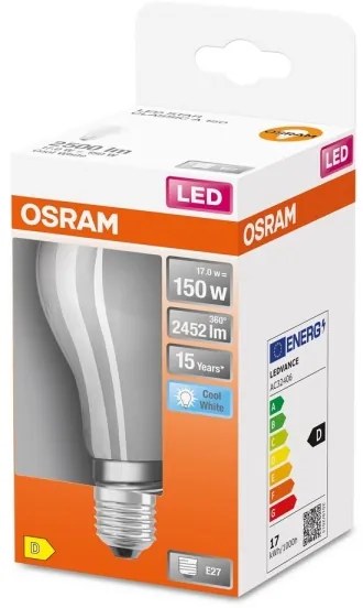 Lampadina LED E27/17W/230V 4000K - Osram