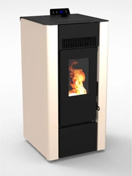 Stufa a Pellet Ventilata C Line Air Efesto 9 8,7 kW Sabbia