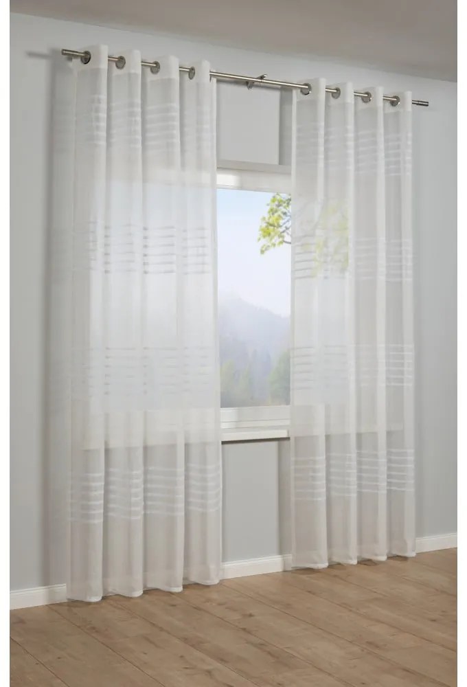 Tenda bianca 245x140 cm Etamine - Gardinia