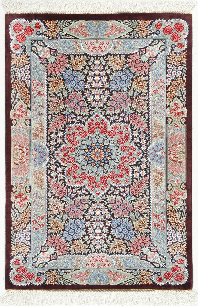 Ghom Tappeto persiano 90 x 60 (Iran) Annodato A Mano