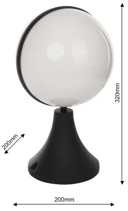 Lampada da esterno CIRCULO 1xE27/40W/230V IP44