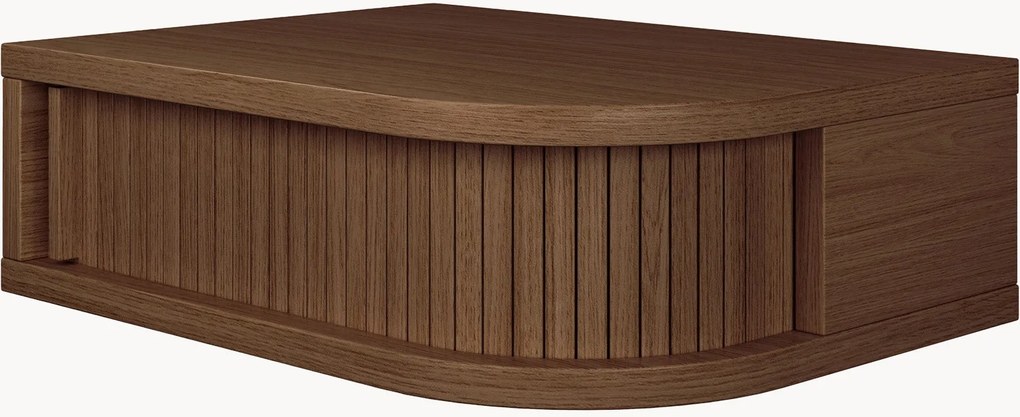 Comodino da parete in legno con cassetto Farsta Tambour