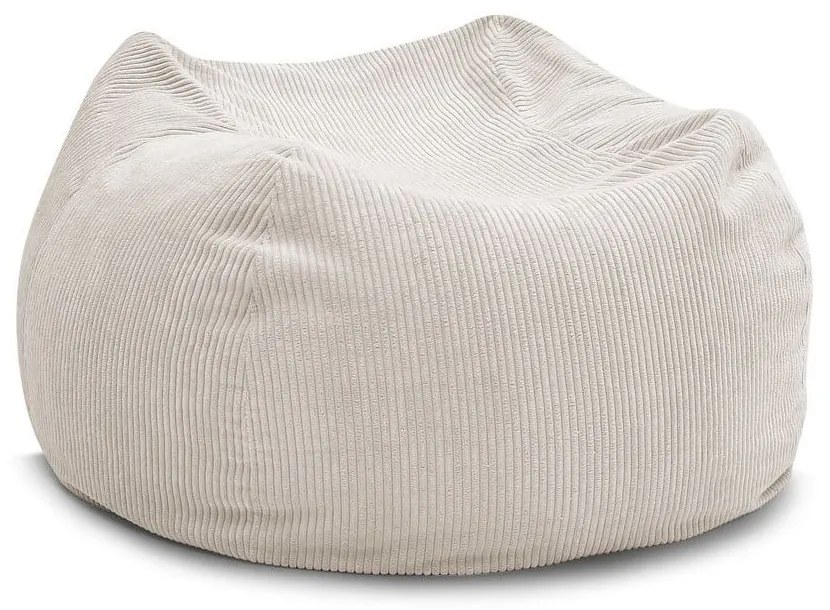 Puof a sacco color crema Voltaire – Bobochic Paris