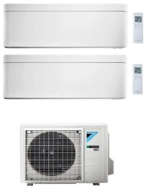 Daikin - Condizionatore dualsplit serie Stylish 9000+9000 Btu codice prod: FTXA25CW FTXA25CW 2MXM40A
