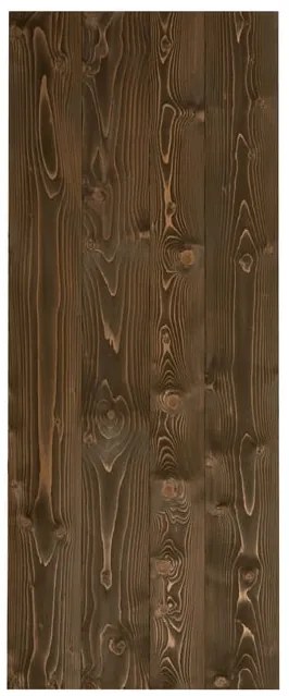 Anta per porta scorrevole Barn Ebano in legno massello ebano L 86 x H 215 cm reversibile