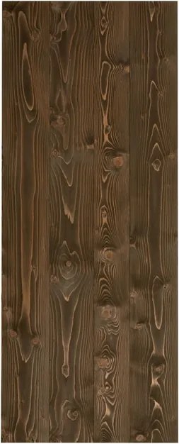 Anta per porta scorrevole Barn Ebano in legno massello ebano, L 86 x H 215 cm spessore 45 mm, apertura reversibile