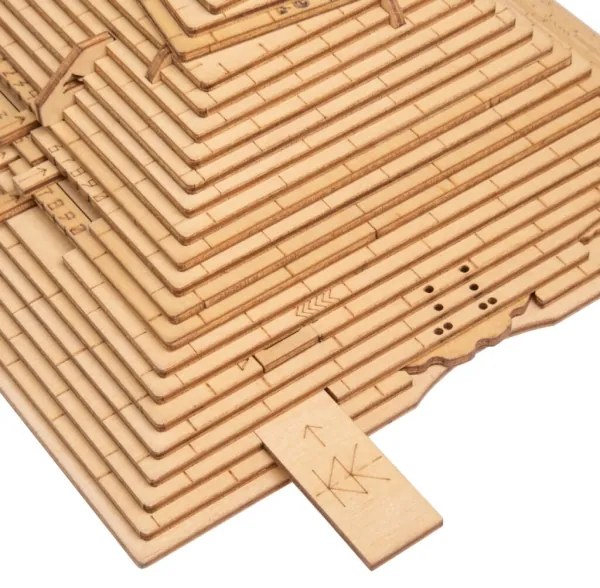 EscapeWelt - 3D puzzle meccanico in legno Piramide