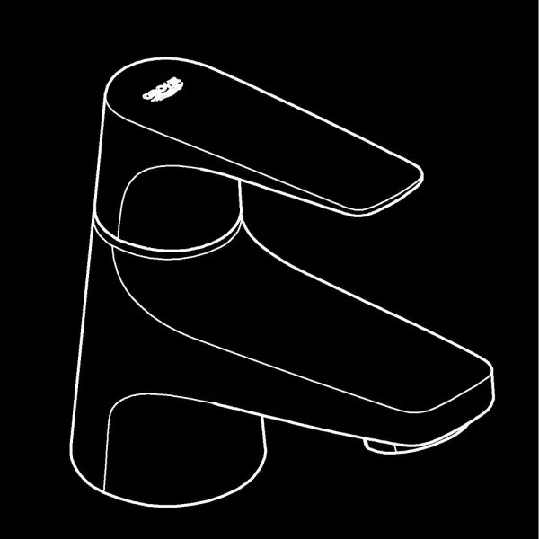 GROHE 20577000 - Valvola da piano START FLOW DN 15, cromo lucido