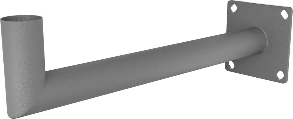 Braccio ad Angolo da Parete per Lampioni e Armature con attacco Ø60 mm