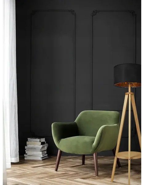 Lampada da terra 1xE27/40W/230V nera