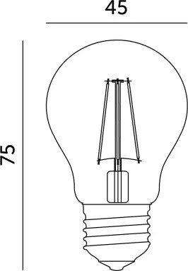 Lampadina LED E27/1,3W/230V 2700K