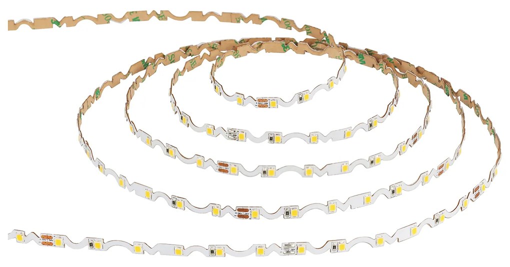 Strice Led Moderno Flexible Stripe Policarbonato Bianco Led Integrato 27W