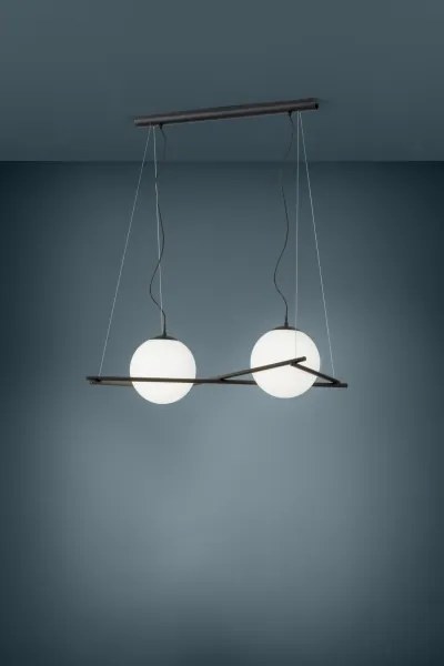 Eglo 39592 - Lampada a sospensione con cavo SALVEZINAS 2xE27/25W/230V