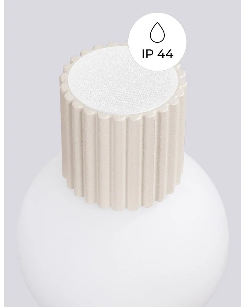 Lampada da parete color crema ø 12 cm Orbital – Sollux