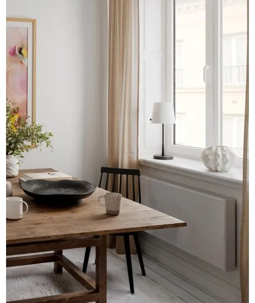 ByRydens 4002730-4002 - Lampada da tavolo LUMI 1xE27/8W/230V bianco/nero 48,5 cm