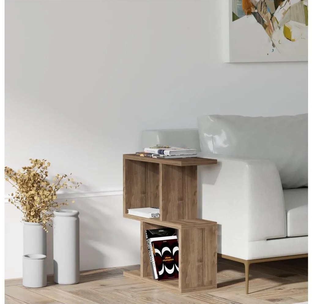 Tavolino ZET 51,4x45 cm marrone