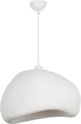 Brilagi - Lampadario a sospensione con cavo WABI SABI 1xE27/40W/230V Ø 42 cm bianco