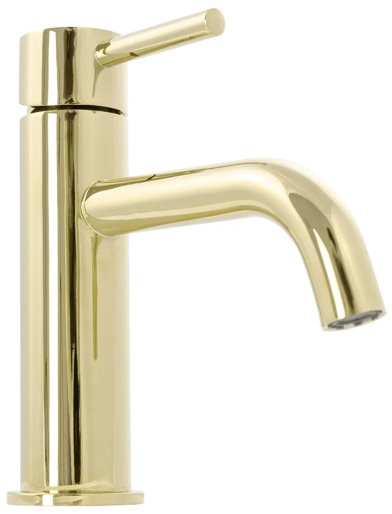 Rubinetto da lavabo Rea Lungo L. Gold Low