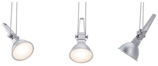 Paulmann 94487 - 1xGU5,3/50W Faretto COMET 230V cromo opaco