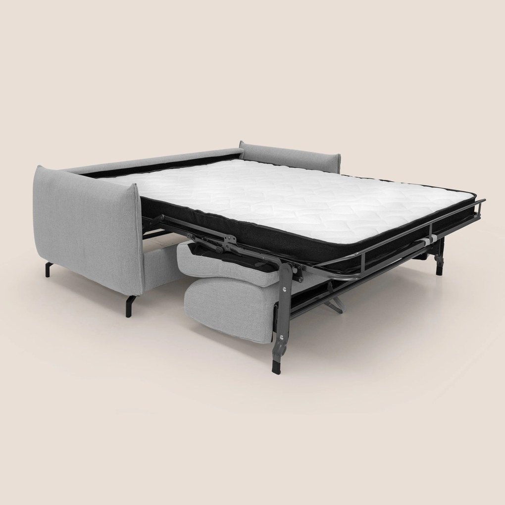 Scarlet divano letto in tessuto misto cotone impermeabile T19 grigio