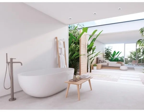 Kanlux 33121 - Lampada da bagno da incasso FLINI 10W IP44 bianca