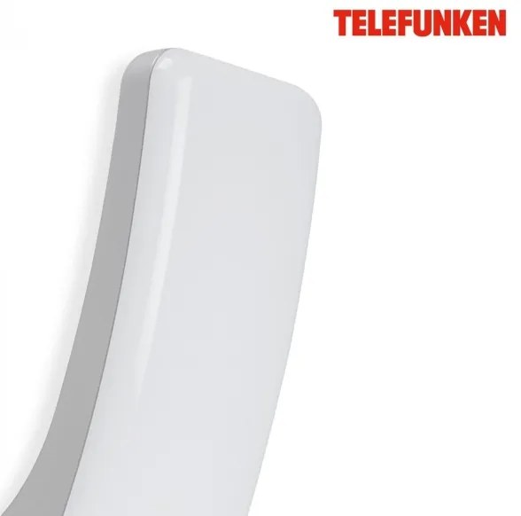 Telefunken 311604TF - Applique a LED da esterno LED/15W/230V IP44 argento