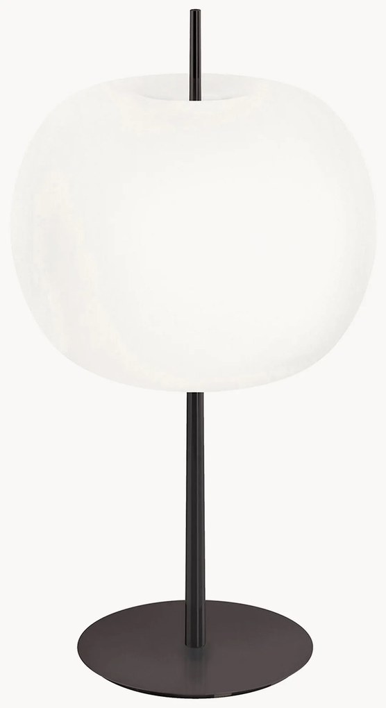 Lampada da tavolo in vetro soffiato con luce regolabile Kushi