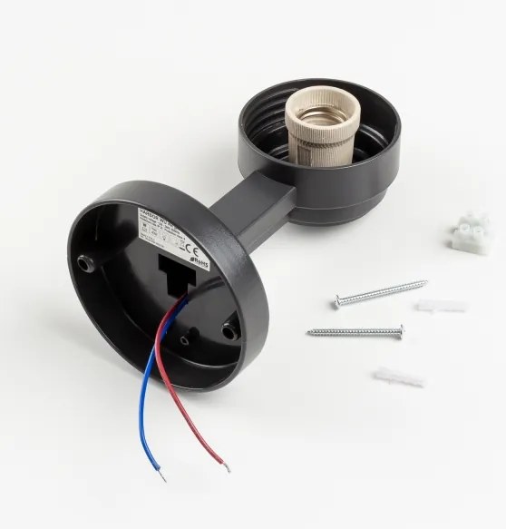 Brilagi - Applique da esterno HARBOR 1xE27/40W/230V IP33 antracite/bianco
