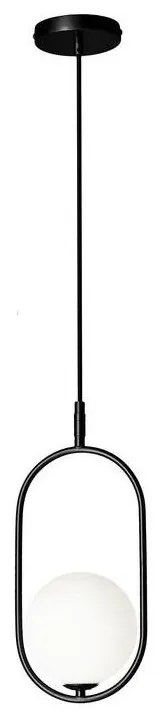 Lampadario a sospensione con filo CORDEL 1xG9/28W/230V nero