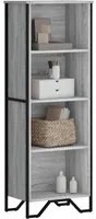 Libreria Grigio Sonoma 50x31x137,5 cm in Truciolato 848612