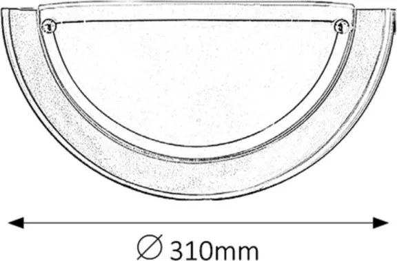 Rabalux 5173 - Applique UFO 1xE27/60W/230V