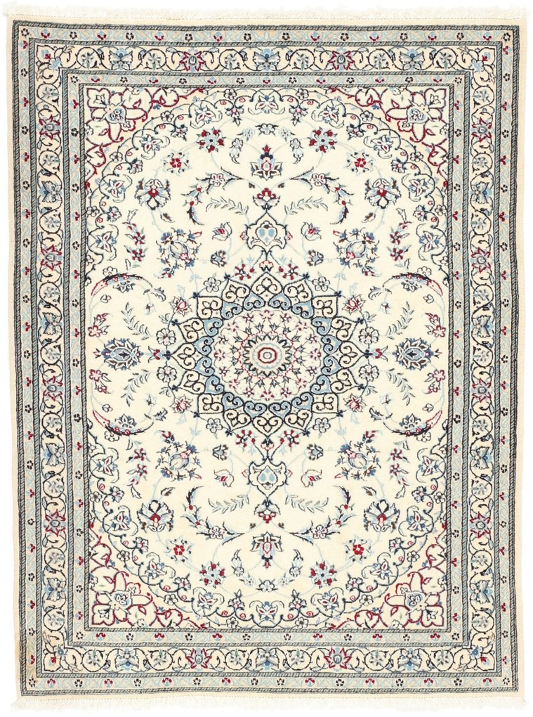 Nain Tappeto persiano 90 x 120 (Iran) Annodato A Mano