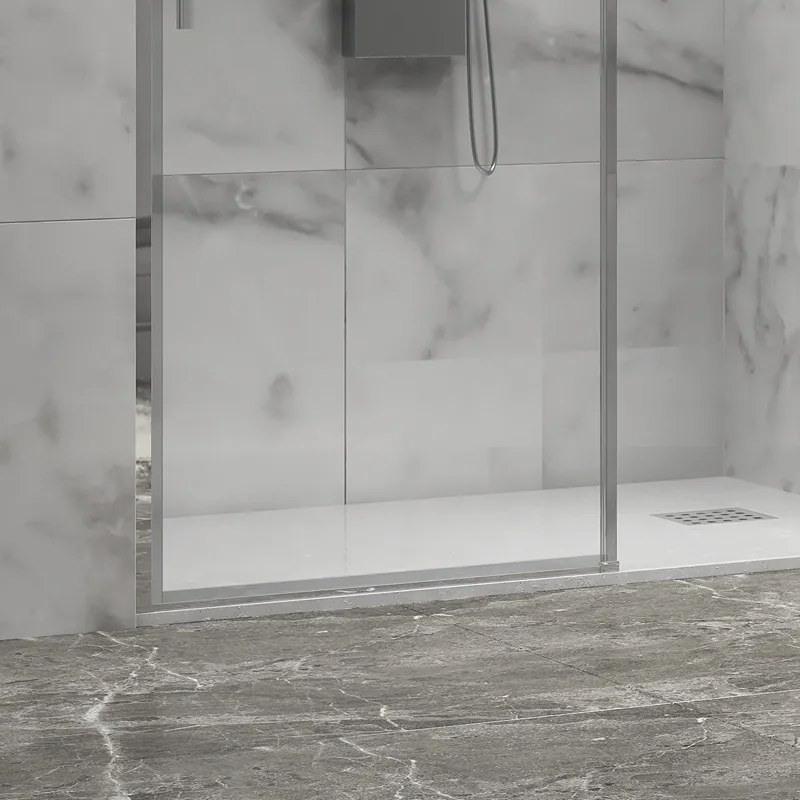 Porta doccia 110 cm scorrevole vetro 6 mm altezza 200h | KLA4000C - KAMALU