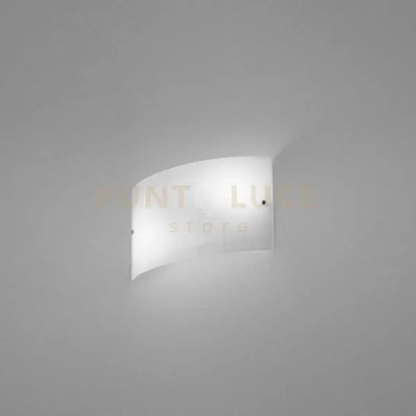 Michela a/g applique a parete in vetro 2 luce attacco e14 35cm