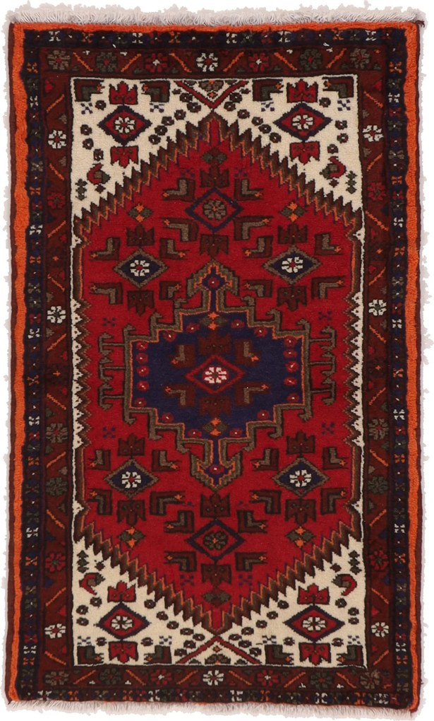 Hamedan Tappeto 120x80 (Iran) Annodato A Mano