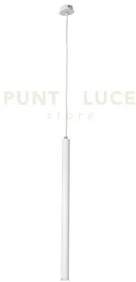 Sospensione tube h.60cm d.3cm bianco led 3000k 365lm 5w