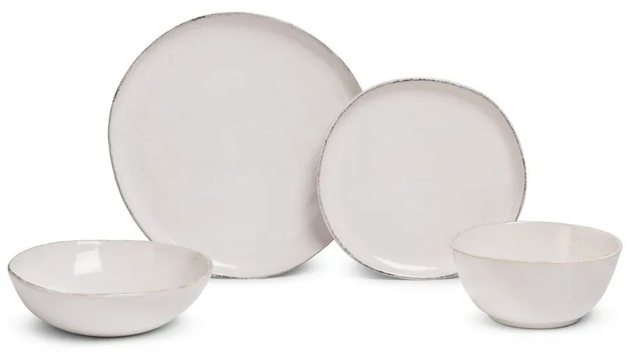 Set da pranzo in pietra 24 pz Snow Heart – Bonami Essentials