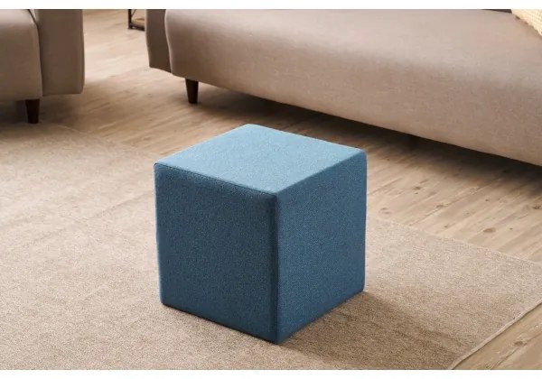 Pouf CUBI 40x40 cm blu