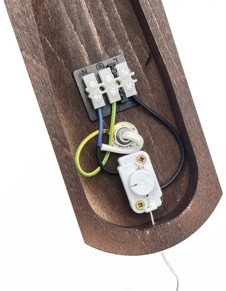 Brilagi - LED Applique COTTAGE 1xE14/40W/230V faggio/bianco