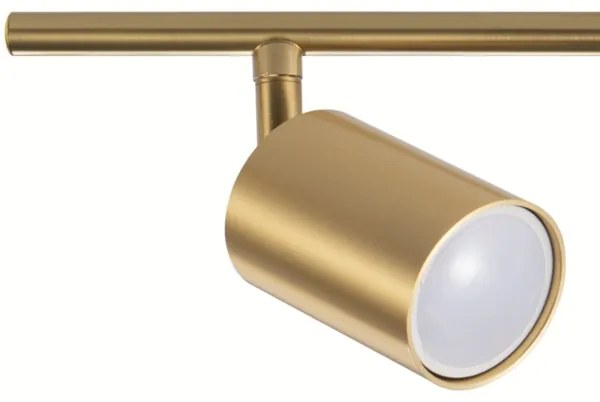 Faretto LED RGBW dimmerabile GOLDI 2xGU10/4,8W/230V, finitura dorata